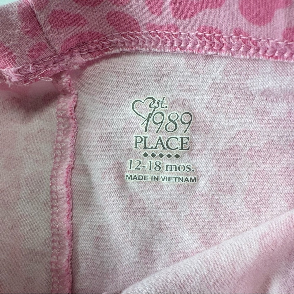 Bundle of Baby Girl Pants Size 12-18 Months Pink Baby Gap Old Navy Ruffle Floral - Picture 9 of 15